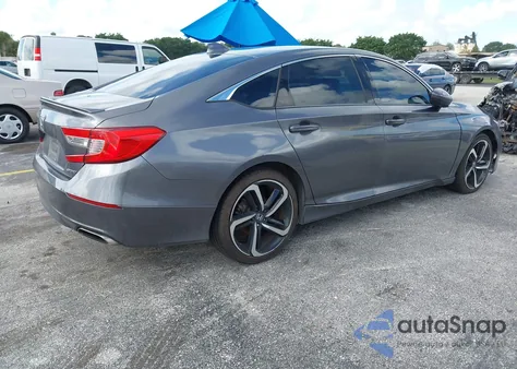 2020 Honda Accord Sport from USA, damaged, VIN 1HGCV1F32LA029361